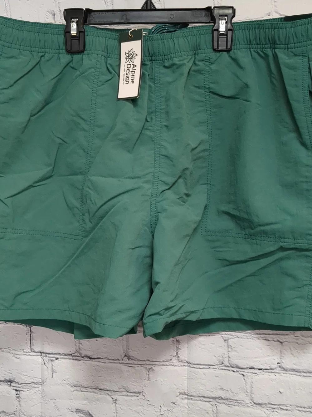 Alpine Design Men's Green Swim/Active Shorts